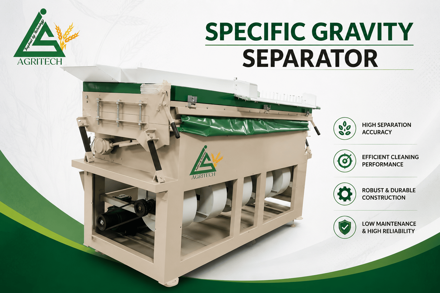 Specific Gravity Separator Machine